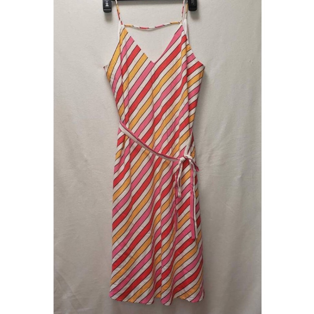 NWT She + Sky Striped Midi Dress